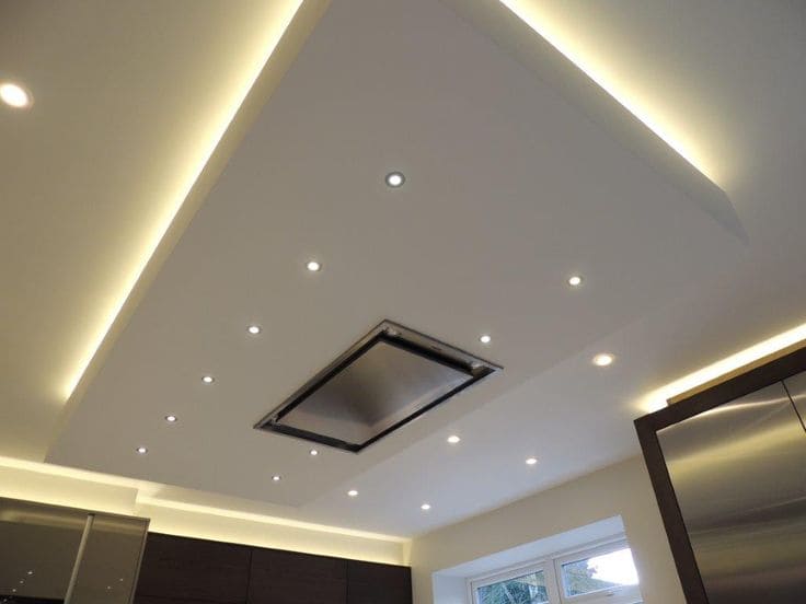 Wooden Panel Ceiling